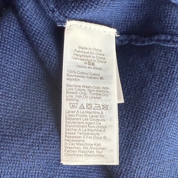 J. Crew Women's Deep Blue Long Sleeve Sweater Blazer Size XS NWT - Picture 13 of 13